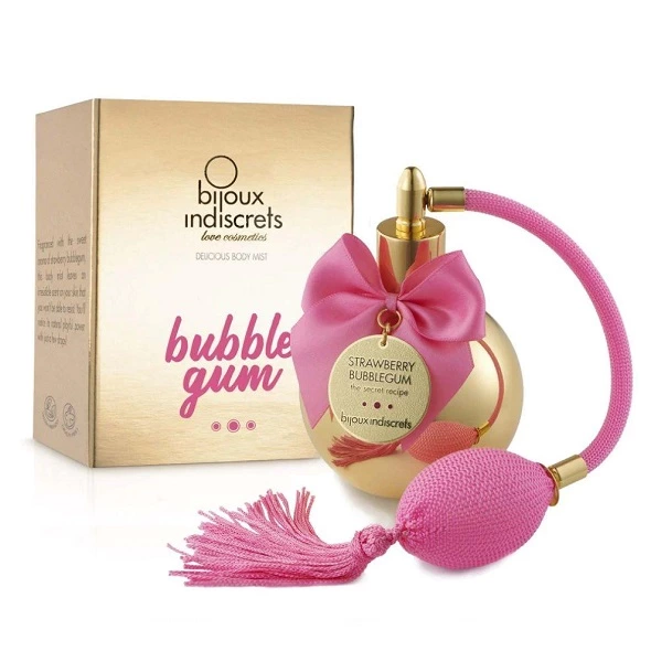 Bijoux Indiscrets Bubblegum kūno dulksna be alkoholio, veganiška, 100 ml