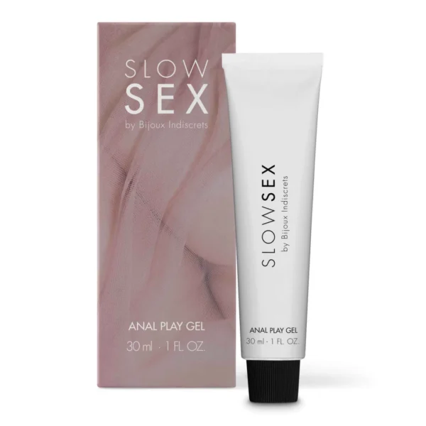 Bijoux Indiscrets Slow Sex analinis gelis vandens pagrindu, kokosų aromato, 30 ml
