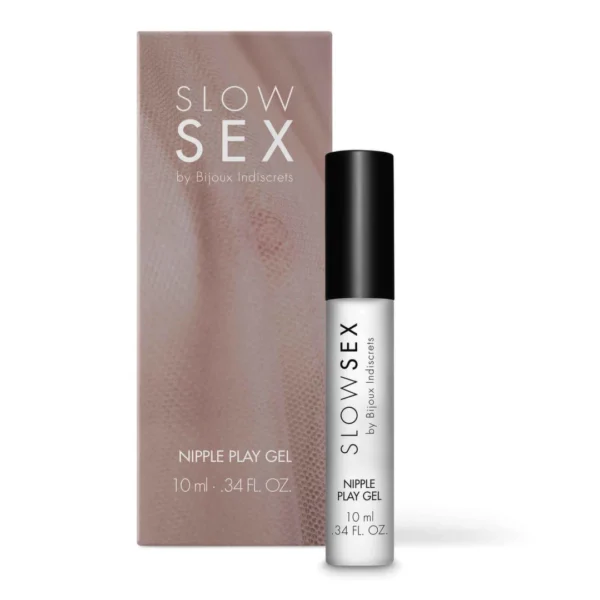 Bijoux Indiscrets Slow Sex vėsinantis gelis su metaliniu roll-on aplikatoriumi, 10 ml