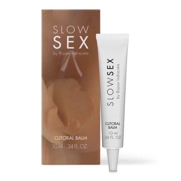 Bijoux Indiscrets Slow Sex šildantis balzamas jautrioms zonoms, 10 ml
