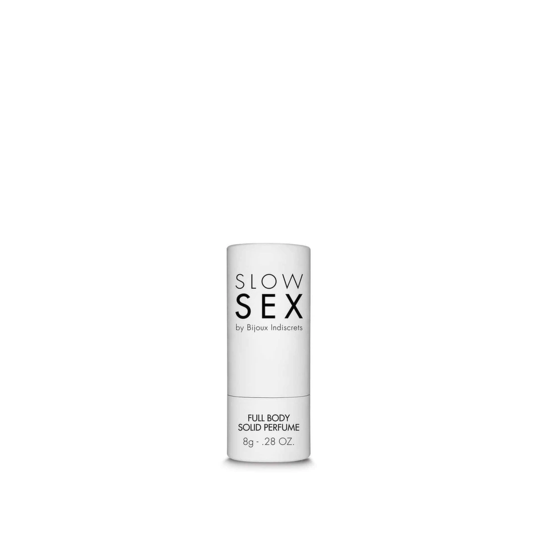 Bijoux Indiscrets Slow Sex kokosų kvapo kietieji kūno kvepalai, be alkoholio, 8 g