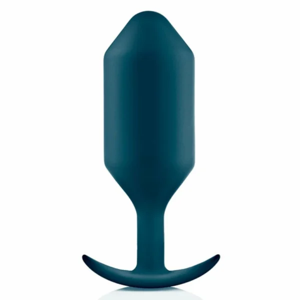 b-Vibe Snug Plug 6 analinis kaištis su svarmeniu, 515 g, Marine