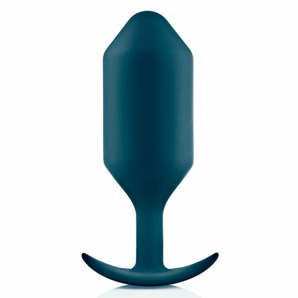 b-Vibe Snug Plug 6 analinis kaištis su svarmeniu, 515 g, Marine