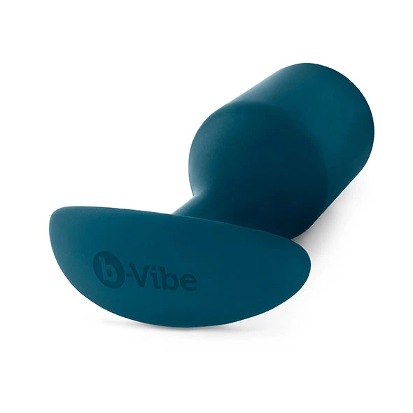 b-Vibe Snug Plug 6 analinis kaištis su svarmeniu, 515 g, Marine
