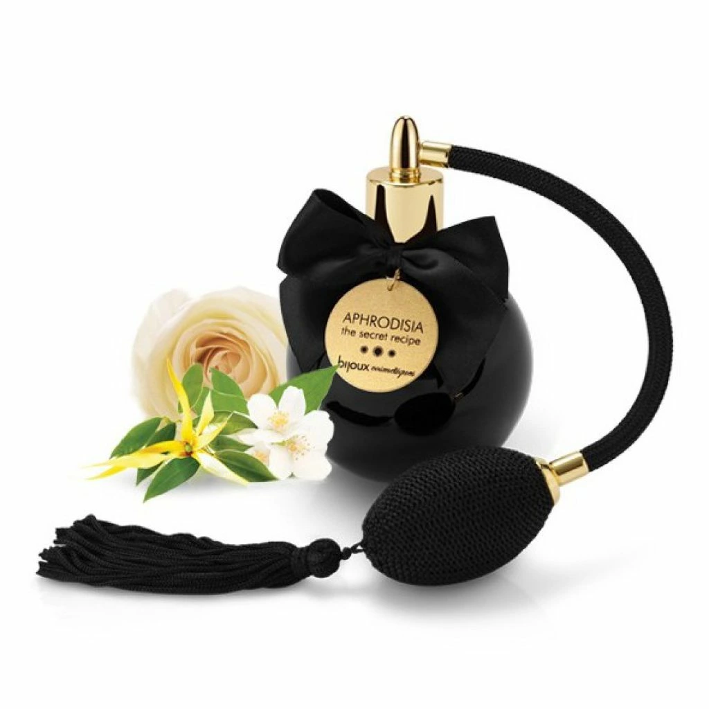 Bijoux Indiscrets Aphrodisia kūno dulksna su gėlių aromatu, 130 ml