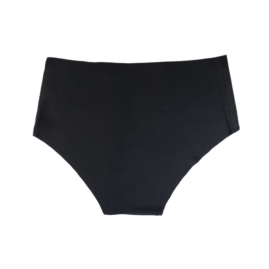 Bye Bra Invisible besiūlės aukšto liemens kelnaitės, 2 vnt., kūno spalvos ir juodos, XXL