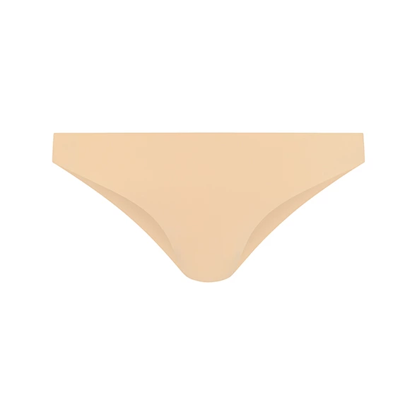 Bye Bra Invisible Brazilian besiūlės kelnaitės, 2 vnt., kūno spalvos ir juodos, S