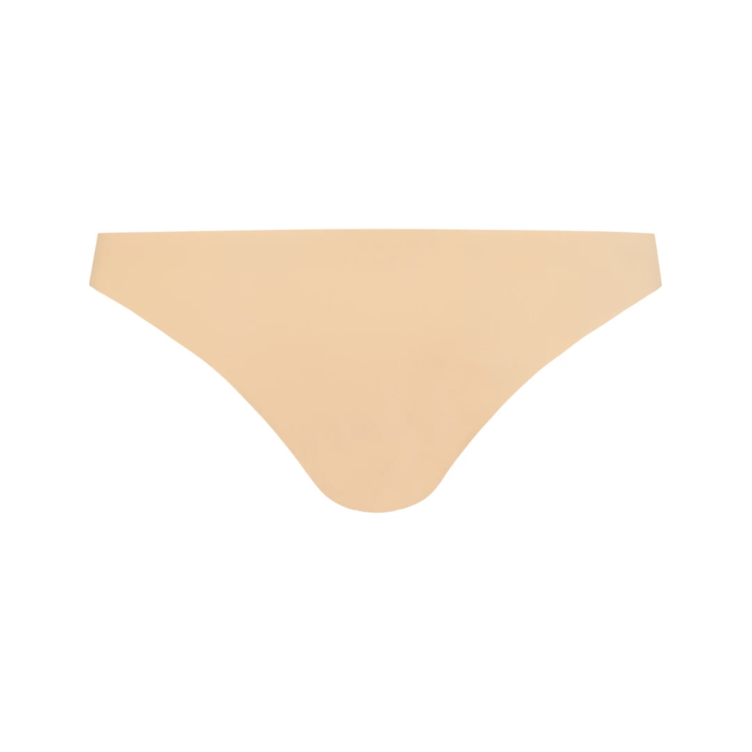 Bye Bra Invisible Brazilian besiūlės kelnaitės, 2 vnt., kūno spalvos ir juodos, XL