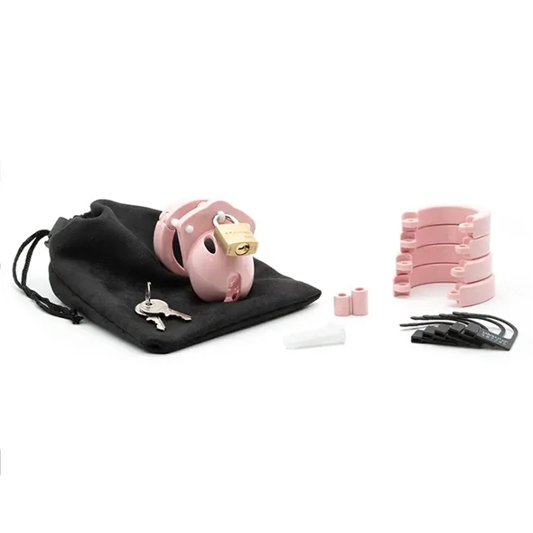 CB-X Mini Me skaistybės narvelis iš polikarbonato, rožinis, 32 mm