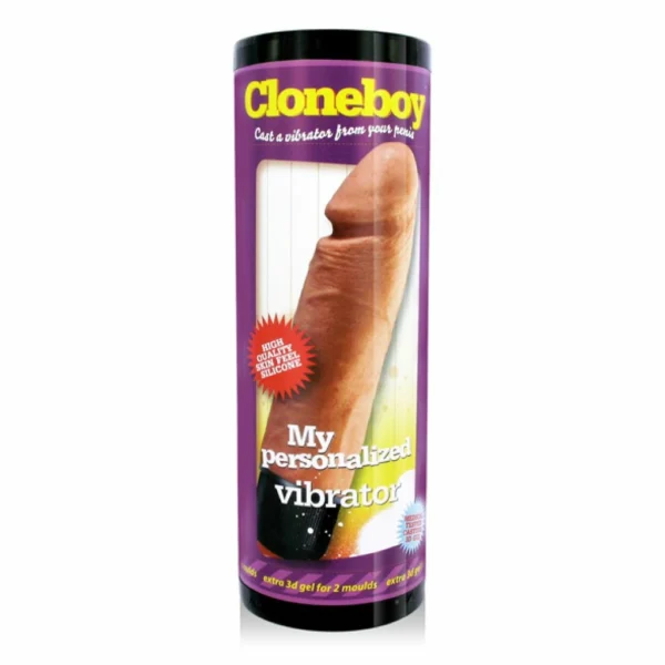 Cloneboy rinkinys vibruojančiai penio kopijai iš silikono pasigaminti, kūno spalvos
