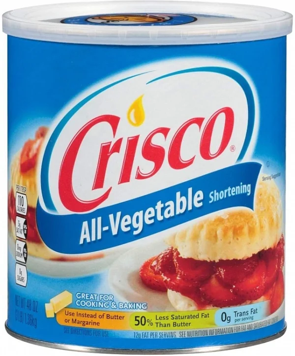 Crisco augalinių riebalų lubrikantas, 12 x 1360 g