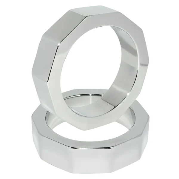 Metal Hard anatominis intymus žiedas iš nerūdijančio plieno, 45 mm