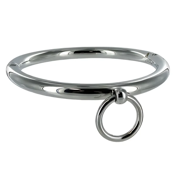 Metal Hard plieninis antkaklis su O formos žiedu, 18 cm