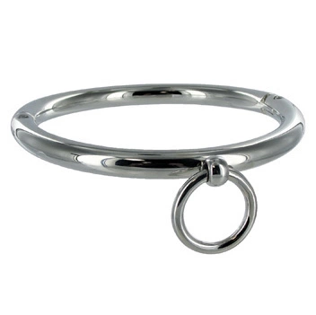 Metal Hard plieninis antkaklis su O formos žiedu, 18 cm