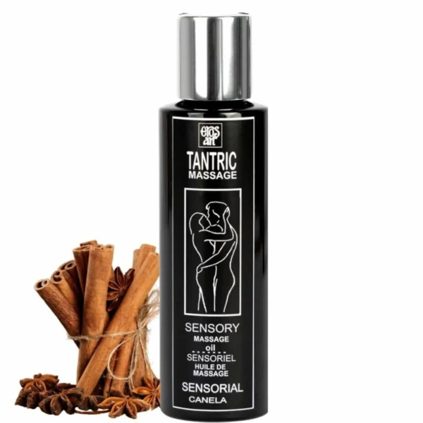 Eros tantrinio masažo aliejus, cinamonų aromatas, 100 ml