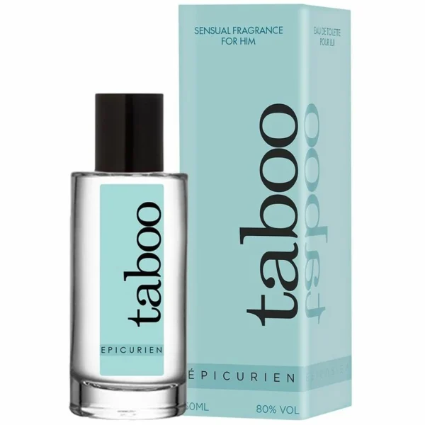 RUF Taboo kvepalai vyrams su feromonais, medienos aromato, 50 ml