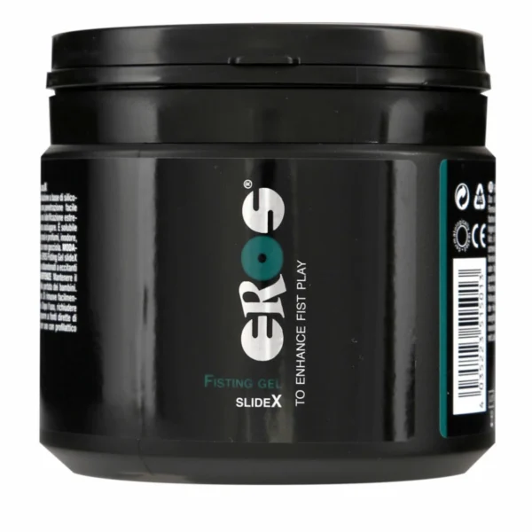 EROS slideX hibridinis lubrikantas vandens ir silikono pagrindu, 500 ml