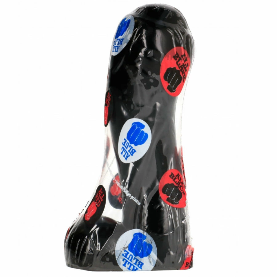 All Black lygaus paviršiaus dildo, 15 cm