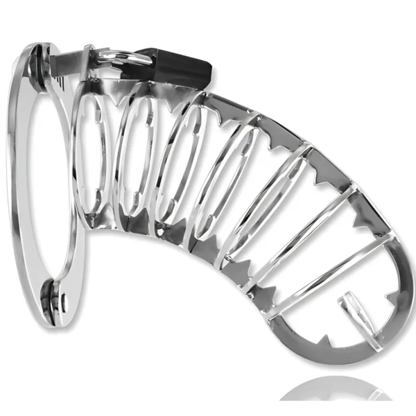 Metal Hard plieninis skaistybės narvelis su spyna, 14 cm