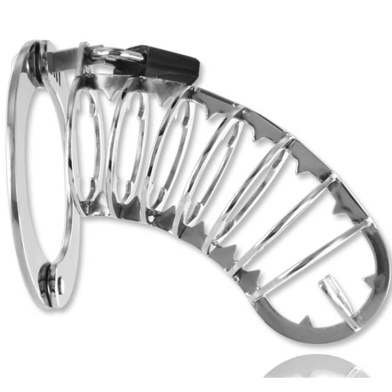 Metal Hard plieninis skaistybės narvelis su spyna, 14 cm