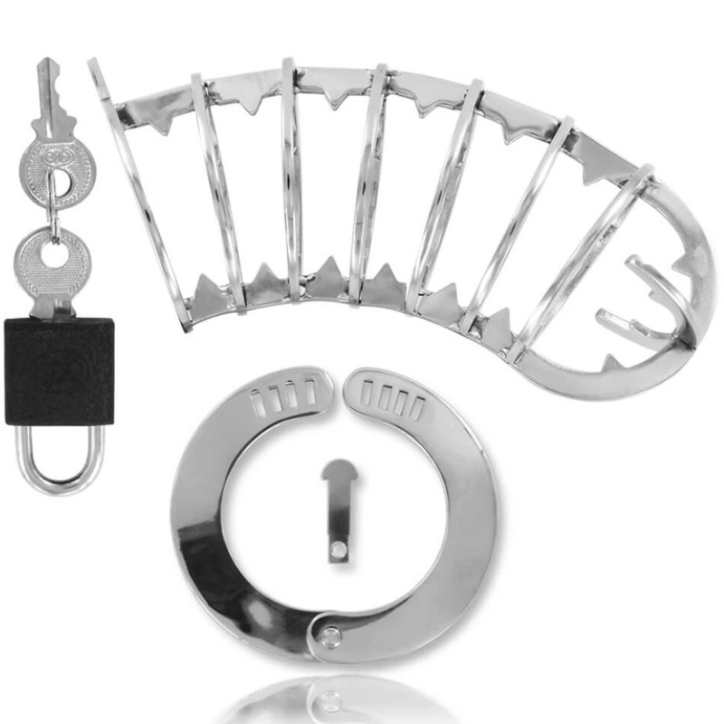 Metal Hard plieninis skaistybės narvelis su spyna, 14 cm