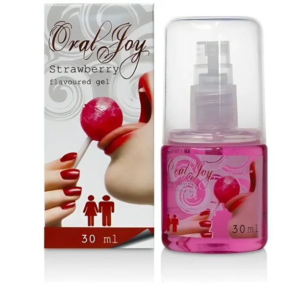Cobeco Pharma Oral Joy intymus gelis su braškių skoniu, 30 ml