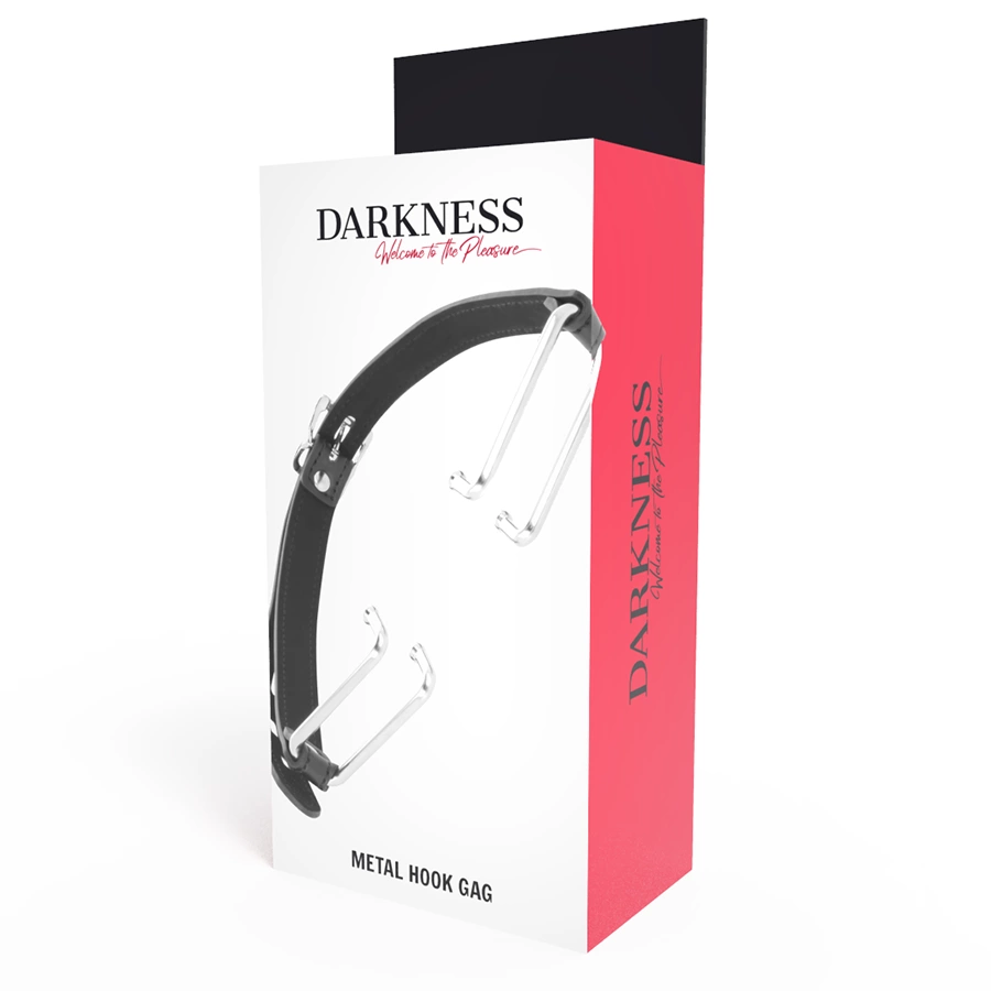 Darkness burnos kamštis su metaliniu kabliu, juodas