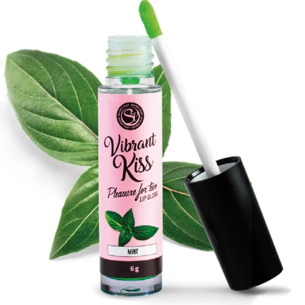 Secretplay Vibrant Kiss mėtinis lūpų blizgis su dilgčiojimo efektu, 6 g