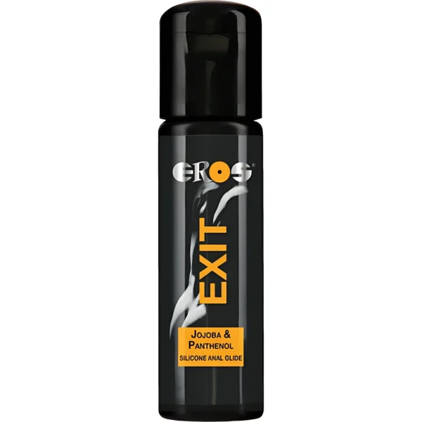 EROS EXIT lubrikantas silikono pagrindu su jojoba ir pantenoliu, 100 ml