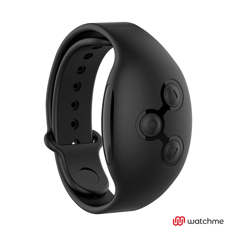 Wearwatch WatchMe Dual Technology vibratorius poroms, fuksijos ir juodas