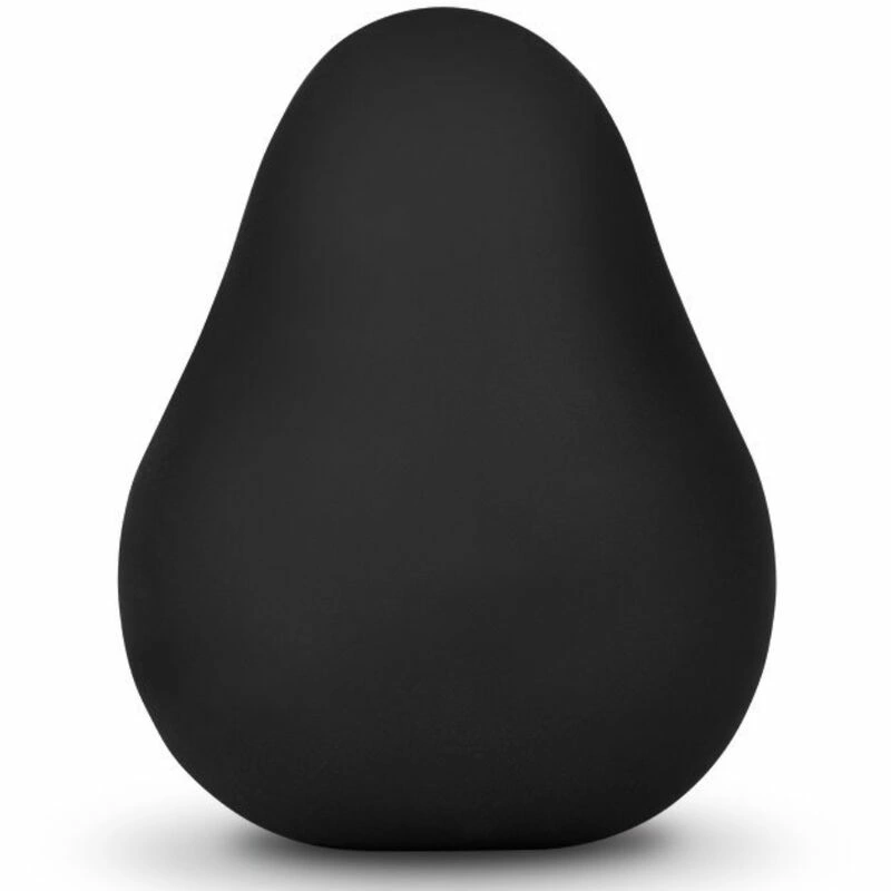 Gvibe G-Egg masturbatorius su 3D tekstūra, juodas, TPE