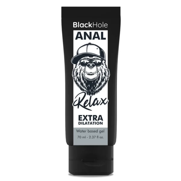 Black Hole gelinis lubrikantas vandens pagrindu, bekvapis, 70 ml