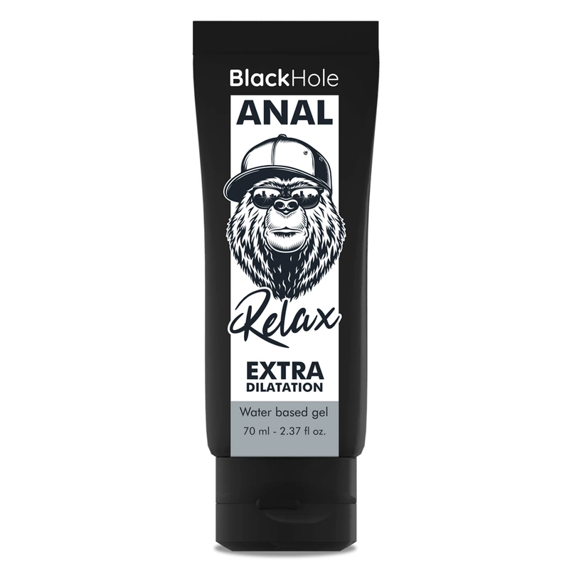 Black Hole gelinis lubrikantas vandens pagrindu, bekvapis, 70 ml