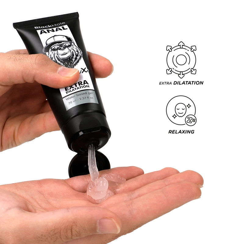 Black Hole gelinis lubrikantas vandens pagrindu, bekvapis, 70 ml