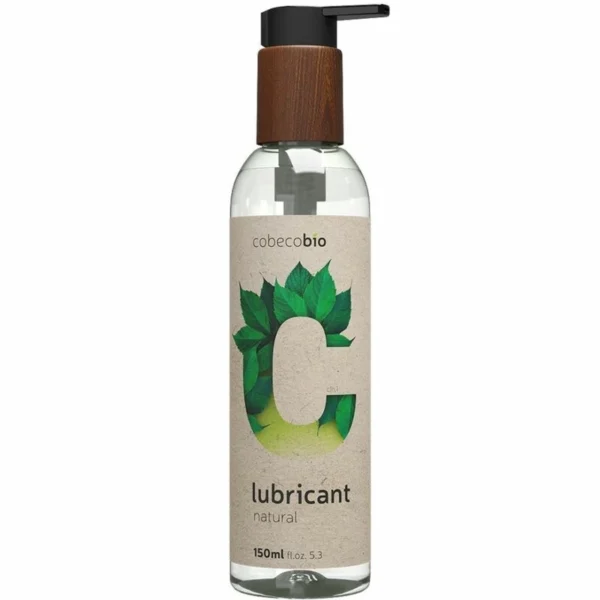 Cobeco Pharma Bio Natural veganiškas lubrikantas vandens pagrindu, 150 ml