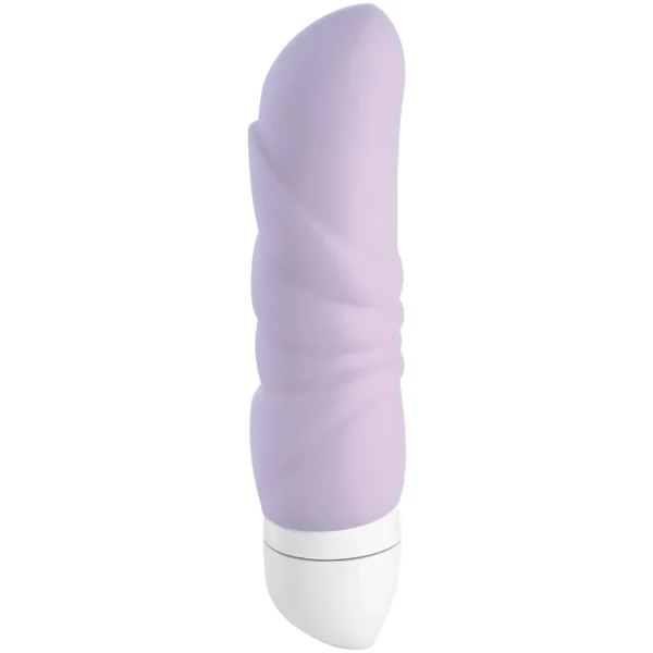 Fun Factory JAM SlimVIBE kompaktiškas vibratorius, pastelinės alyvinės spalvos, 12,7 cm