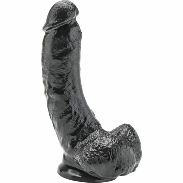 Get Real realistiškas dildo iš PVC, juodas, 20,5 cm