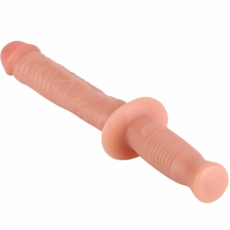 Get Real Manhandler realistiškas dildo su rankena, 38 cm, kūno spalvos