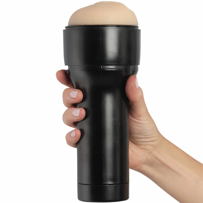 Kiiroo Feel Stroker masturbatorius, suderinamas su KEON, šviesus