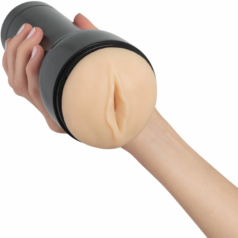 Kiiroo Feel Stroker masturbatorius, suderinamas su KEON, šviesus