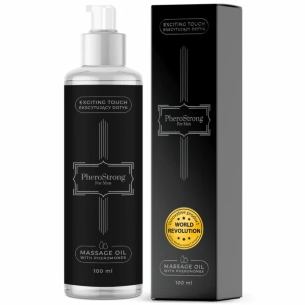Pherostrong kvapnus masažo aliejus vyrams, 100 ml