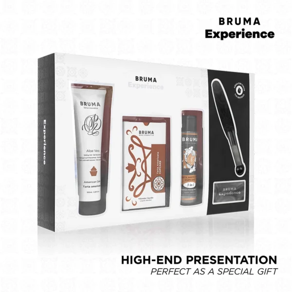 Bruma Xperience erotinis dovanų rinkinys, amerikietiško torto kvapo
