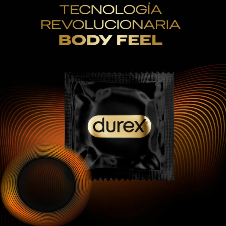 Durex Total Connection nitriliniai prezervatyvai be latekso, itin ploni, XL, 10 vnt.