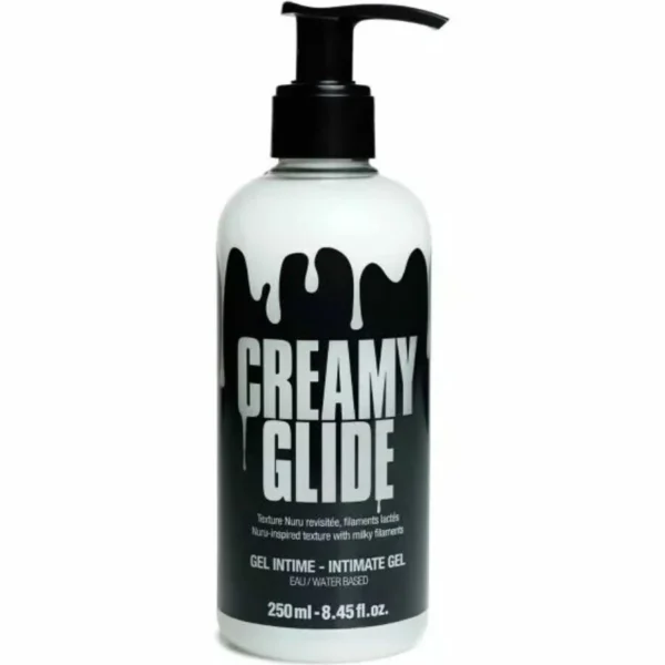 Creamy Glide lubrikantas vandens pagrindu su pieno efektu, 250 ml