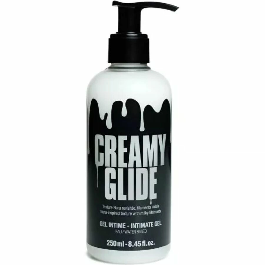 Creamy Glide lubrikantas vandens pagrindu su pieno efektu, 250 ml