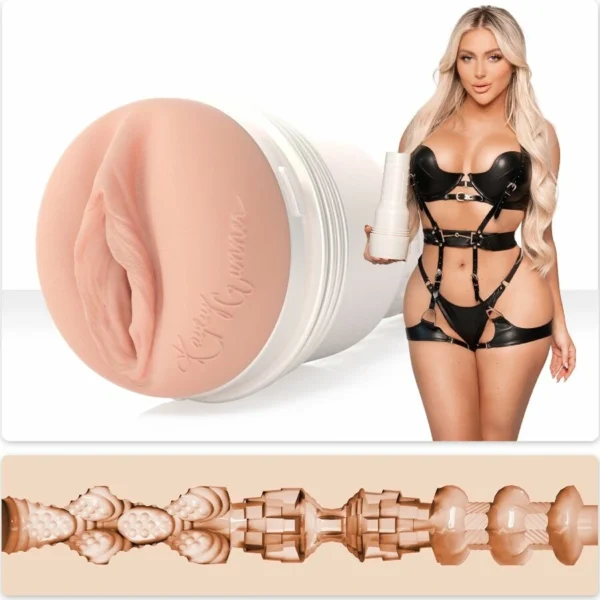 Fleshlight Girls Kayley Gunner Fully Loaded masturbatorius, Real Feel Super Skin, 25,4 cm