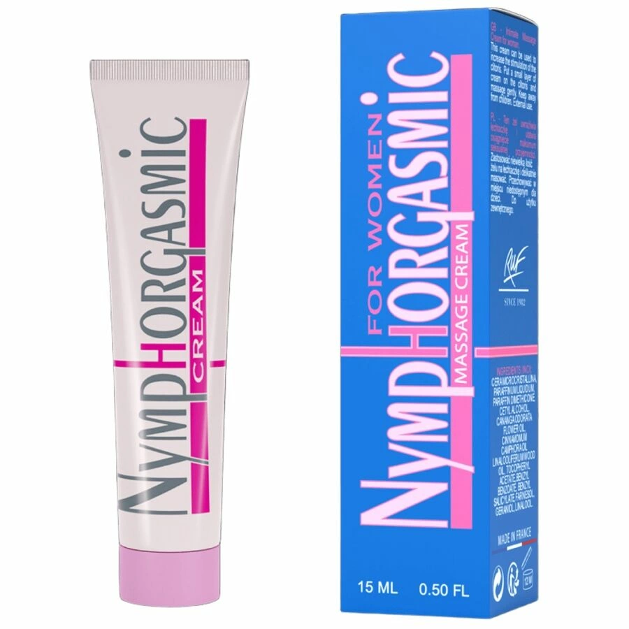 RUF Nymphorgasmic kremas-gelis moterų intymioms vietoms, 15 ml