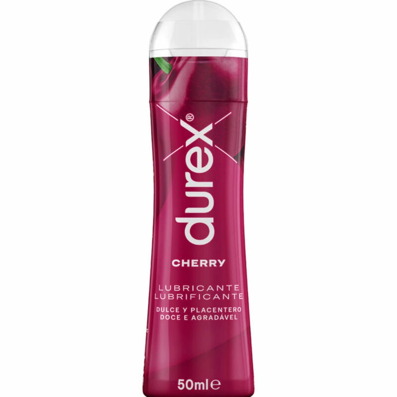Durex Play Cheeky Cherry lubrikantas su skoniu vandens pagrindu, 50 ml