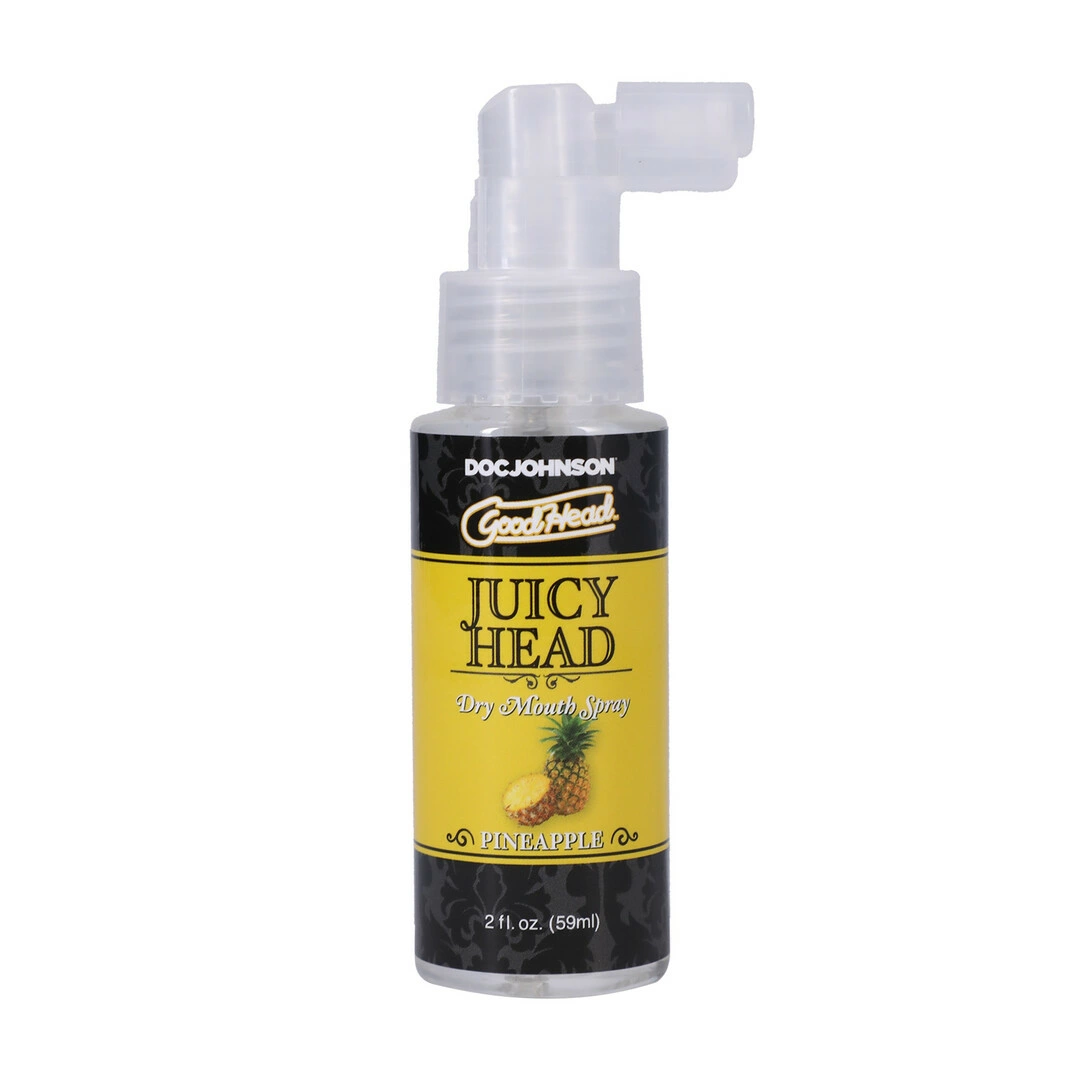 Doc Johnson GoodHead Juicy Head burnos purškiklis, ananasų skonio, 59 ml