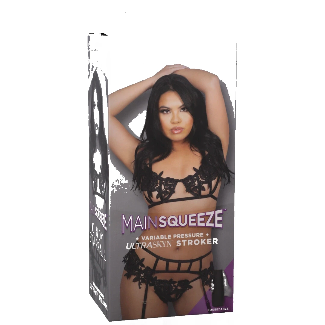 Doc Johnson Main Squeeze Cindy Starfall ULTRASKYN rankinis masturbatorius su dėklu
